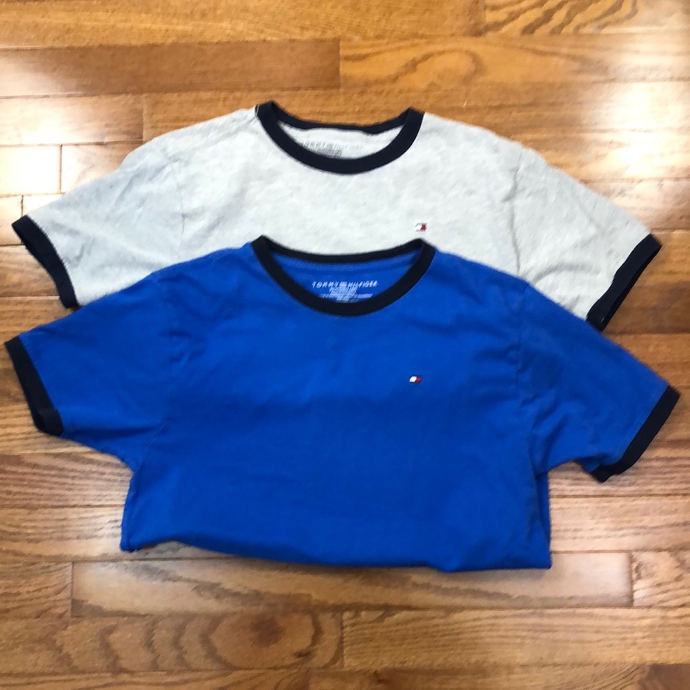 Lot of 2!!!! Tommy Hilfiger XL boys, short sleeve tees.